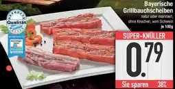 E-Center Bayerische Grillbauchscheiben Angebot