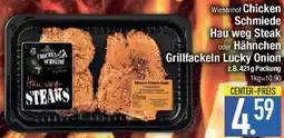 E-Center Chicken Schmiede Hau weg Steak oder Hähnchen Grillfackeln Lucky Onion Angebot