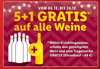 Lidl 5+1 gratis Angebot