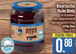 E-Center Bayrische Rote Bete Angebot