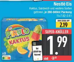 E-Center Nestlé Eis Angebot