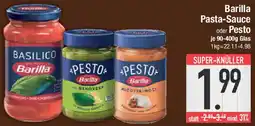 E-Center Barilla Pasta-Sauce oder Pesto Angebot