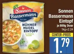 E-Center Sonnen Bassermann Eintopf Angebot