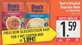 E-Center Ben's Original Express-Reis Angebot