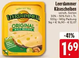 Edeka Leerdammer Käsescheiben Angebot