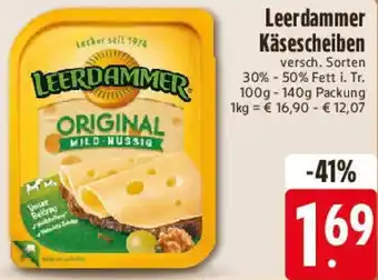 Edeka Leerdammer Käsescheiben Angebot