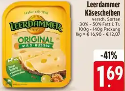 E-Center Leerdammer Käsescheiben Angebot