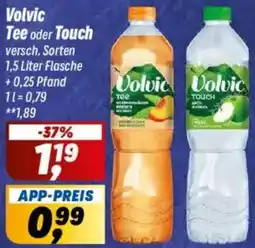 Simmel Volvic Tee oder Touch Angebot