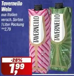 Simmel Tavernello Wein Angebot