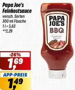 Simmel Papa Joe's Feinkostsauce Angebot