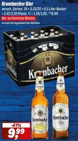 Simmel Krombacher Bier Angebot