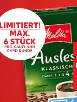 Kaufland Melitta Kaffee Auslese Angebot