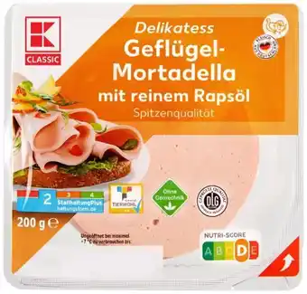 Kaufland K-Classic Geflügel-Mortadella Angebot