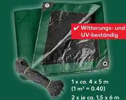 Kaufland Parkside Universal-Abdeckplane Angebot