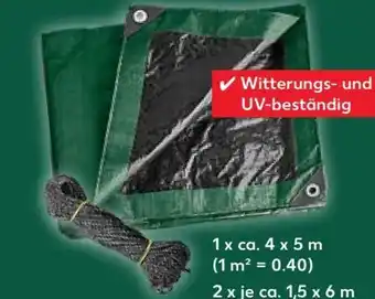 Kaufland Parkside Universal-Abdeckplane Angebot