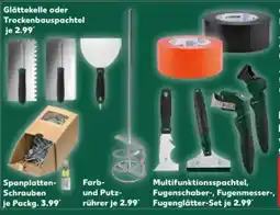 Kaufland Parkside Glättekelle Angebot