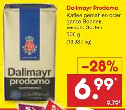 Netto Marken-Discount Dallmayr prodomo Angebot