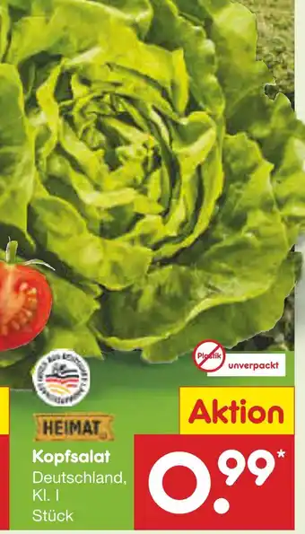 Netto Marken-Discount Heimat kopfsalat Angebot