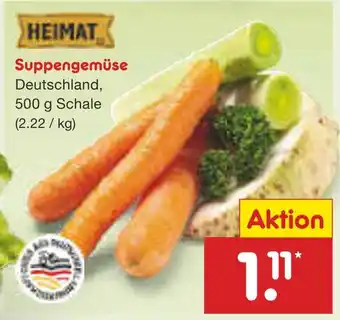 Netto Marken-Discount Heimat suppengemüse Angebot