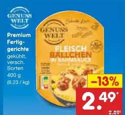 Netto Marken-Discount Genuss welt premium fertiggerichte Angebot