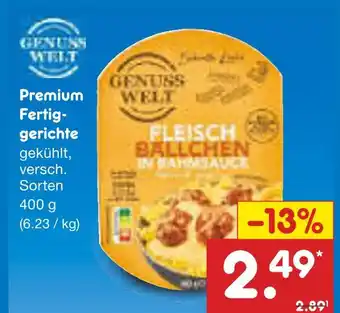 Netto Marken-Discount Genuss welt premium fertiggerichte Angebot