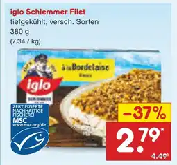 Netto Marken-Discount Iglo schlemmer filet Angebot