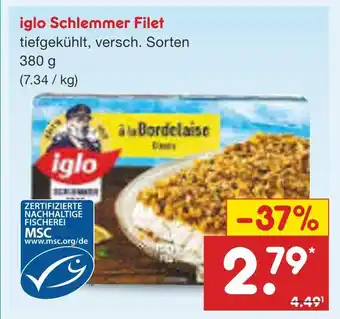 Netto Marken-Discount Iglo schlemmer filet Angebot