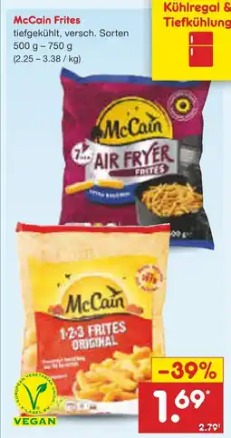 Netto Marken-Discount Mccain frites Angebot