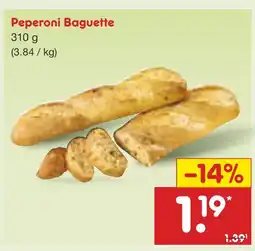 Netto Marken-Discount Peperoni baguette Angebot