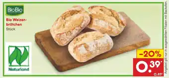 Netto Marken-Discount Biobio bio weizenbrötchen Angebot