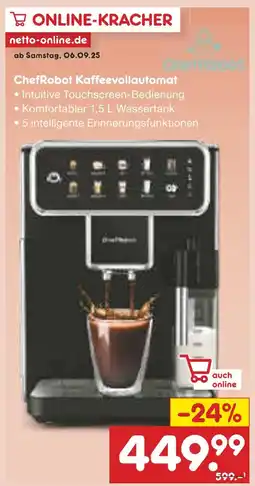Netto Marken-Discount Chefrobot kaffeevollautomat Angebot