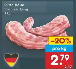Netto Marken-Discount Puten-hälse Angebot