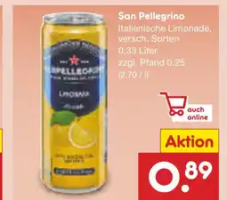 Netto Marken-Discount San pellegrino italienische limonade Angebot