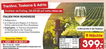 Netto Marken-Discount Italien pkw-rundreise Angebot