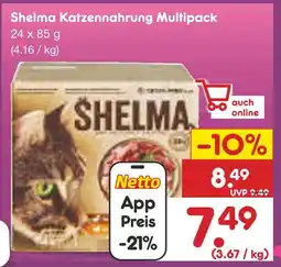 Netto Marken-Discount Shelma katzennahrung multipack Angebot