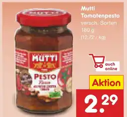 Netto Marken-Discount Mutti tomatenpesto Angebot