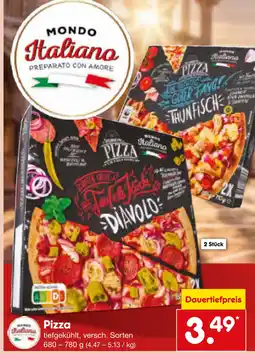 Netto Marken-Discount Mondo italiano pizza diavolo Angebot