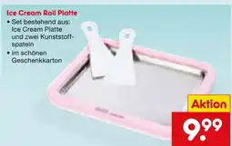 Netto Marken-Discount Ice cream roll platte Angebot