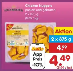 Netto Marken-Discount Hofmaier chicken nuggets Angebot