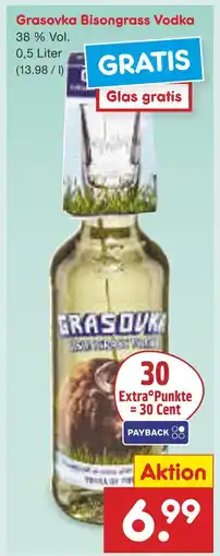 Netto Marken-Discount Grasovka bisongrass vodka Angebot