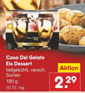 Netto Marken-Discount Casa del gelato eis dessert Angebot