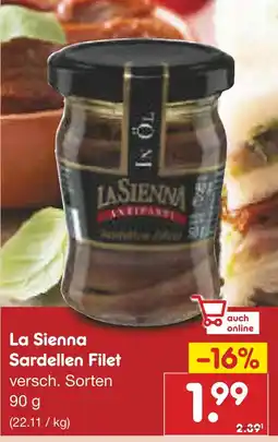 Netto Marken-Discount La sienna sardellen filet Angebot