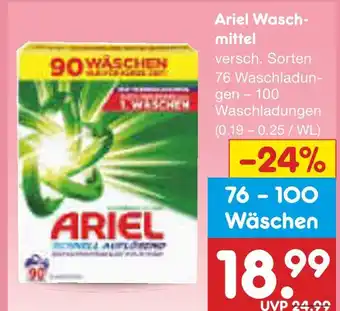 Netto Marken-Discount Ariel waschmittel Angebot