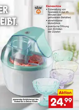 Netto Marken-Discount Star q eismaschine Angebot