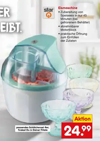Netto Marken-Discount Star q eismaschine Angebot