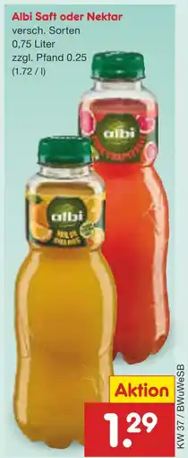 Netto Marken-Discount Albi saft Angebot