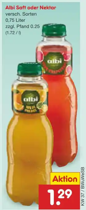 Netto Marken-Discount Albi saft Angebot