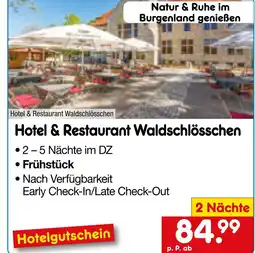 Netto Marken-Discount Hotel & restaurant waldschlösschen Angebot