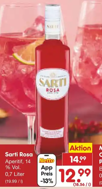 Netto Marken-Discount Sarti rosa aperitif Angebot
