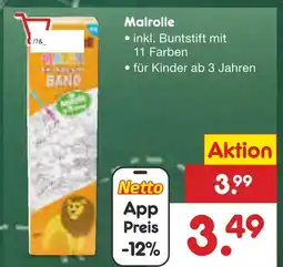 Netto Marken-Discount Malrolle Angebot